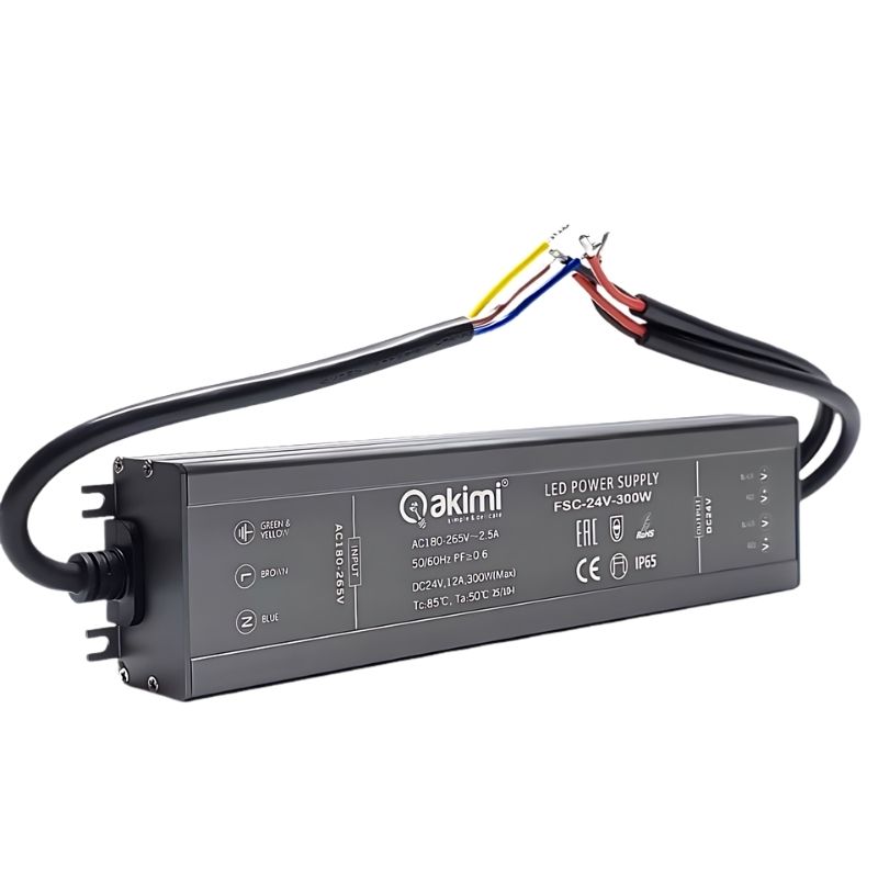 Nguồn ngoài trời 300W IP65 DC24V AKM